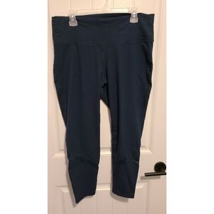 Old Navy balance leggings XXL teal green